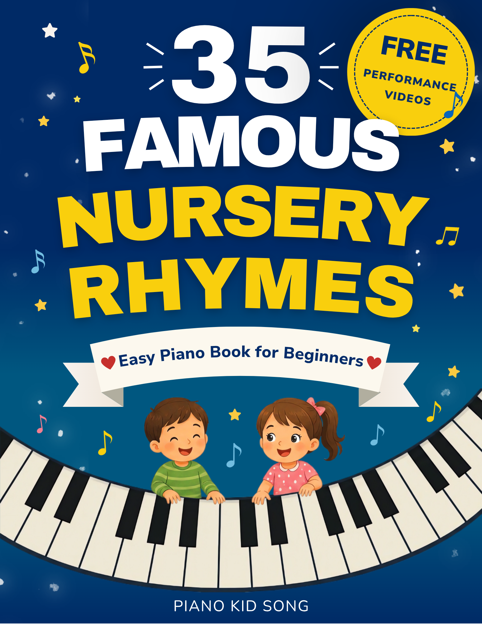 35 Famous Nursery Rhymes Book Cover